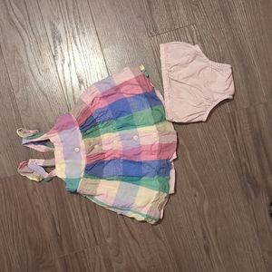 Baby gap plaid dress
